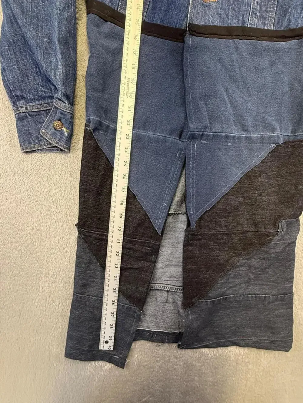 Vintage 80’s Levi’s Orange Tab Denim Jacket Reworked